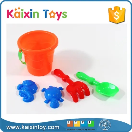 10273018 Summer funny Beach toy for kids mini beach bucket