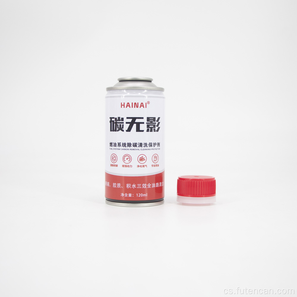 Pocínovaná nádoba na přísady do paliva