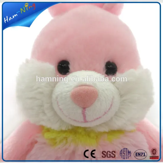 Beautiful easter decoration stuffed bunny toy with long ears