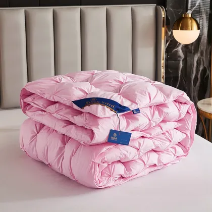 High Quality White Goose Down Duvet for All-Season Warmth