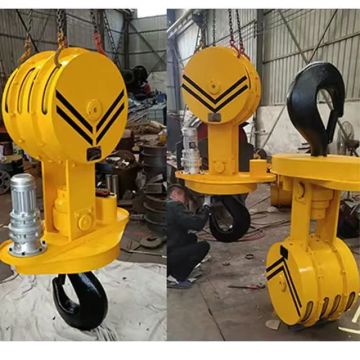Industrial Hook Cranes: 0.5t to 500t Hook Material and Block Options