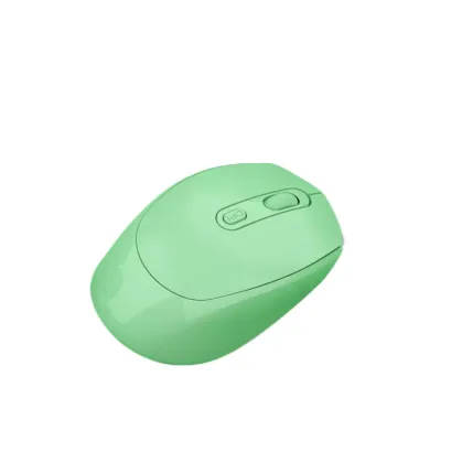 Ergonomic Transparent Bluetooth Rechargeable Gaming Mouse for Girls - Redmi Lenovo Logitech Compatible