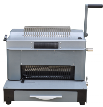 Super4&1 New Design Multifunction Punching and Comb Wire Spiral Coil Binding Machine