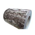 Brick finish prepainted galvanized steel coil