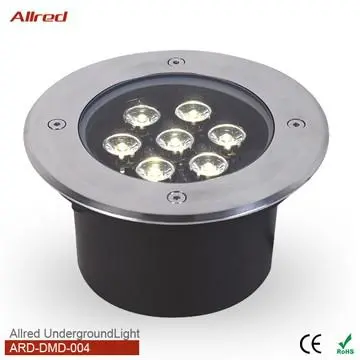 7Watt  IP65 Variable Color RGB Round led lanscape lamp