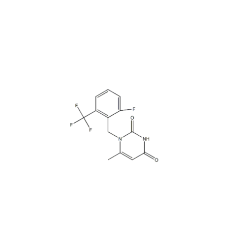 1- (2-fluoro-6-trifluorométhyl-benzyl) -6-méthyl-1H-pyrimidine-2,4-dione pour Elagolix Sodium 830346-47-9