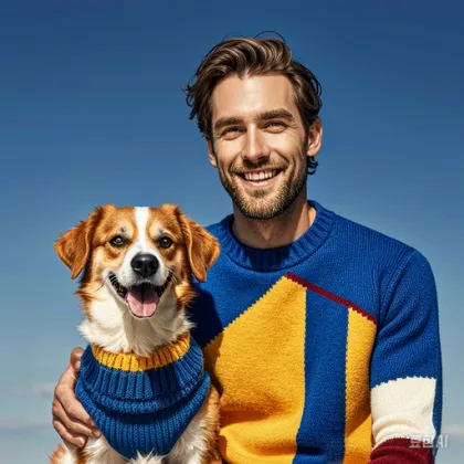 High Quality Winter Knitted Pullover Sweater for Men