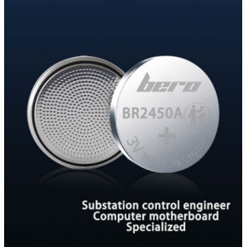 Baterias BR2450a de temperatura extrema 3V