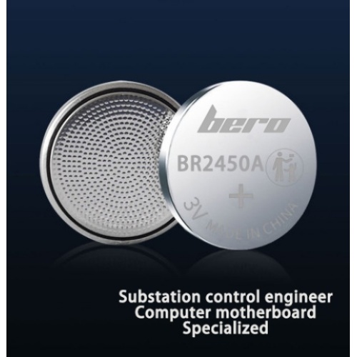 Baterías BR2450a de 3V para temperaturas extremas