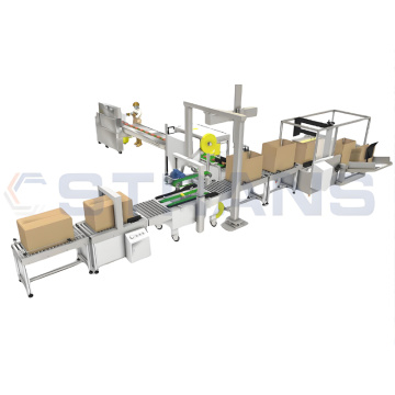 קו אריזה ואיטום מארז