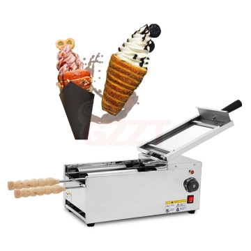 2022 Automatic Roaster Bread Maker Chimney Cake Roll Making Machine