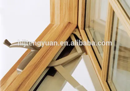 residential solid aluminum wood window