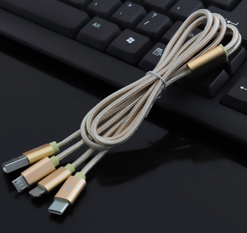Cable USB multi cargador móvil