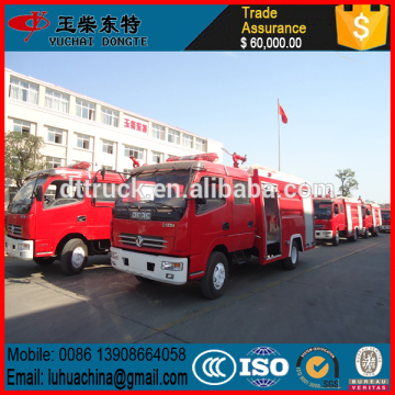8000Liter fire truck light tower fire fighting truck