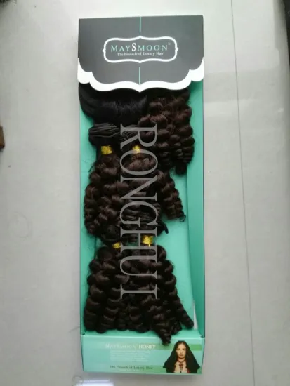 No shedding long lasting China henan supplier honey style weft synthetic hair