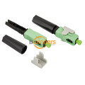 Conector Óptico Rápido Verde SC APC