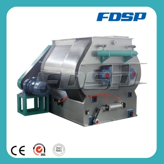 Double Shaft Animal Feed Mixer for Poultry and Livestock Feed Processing