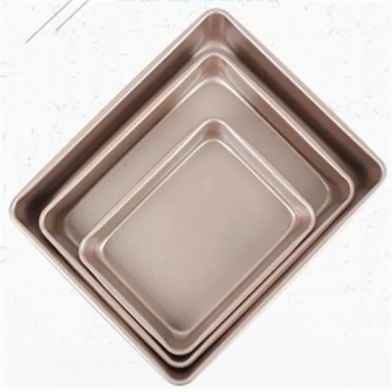 Customized made non stick baking sheet pan set