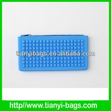 fashion style silicone rubber pencil cases
