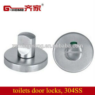 stainless steel bathroom door locks