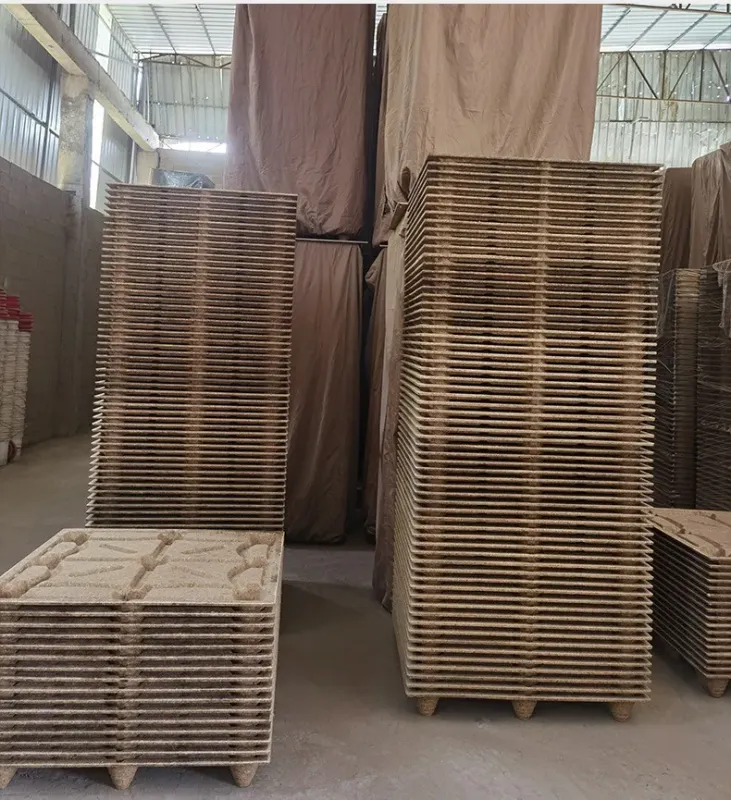 Nestable Compressed Wood Pallets (1100x1100mm, 1200x800mm, 1200x1000mm) - Fumigation Free I.S.P.M. 15 Exempt