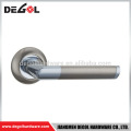 Mango de tubo de zinc cromo satinado estándar ideal para puerta