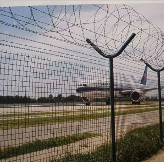 chain link fence netting barbed top