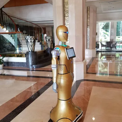 2020 New Design Artificial Intelligence Humanoid Reception Service Robot