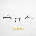 Half Rimless Formal Gelas Popular Bingkai Lelaki