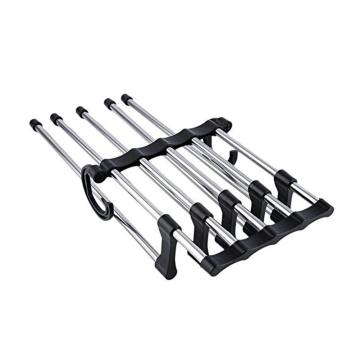 Stainless Steel Multifunctional Folding Pants Hanger