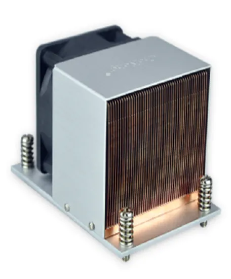 High Quality zipped copper extrusion heatsink cpu cooler