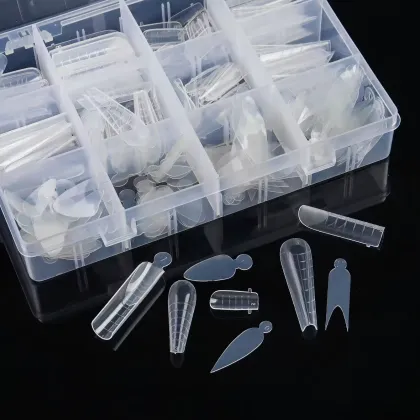 288PCS Dual Form Nail Mold Set for Fake Nail Tips and Extensions