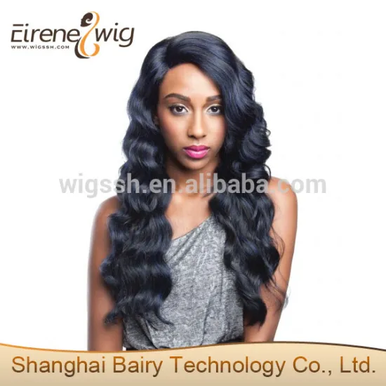 Eirene Alibaba long 100% human hair full lace wig with baby hair, brazilain full lace wigs