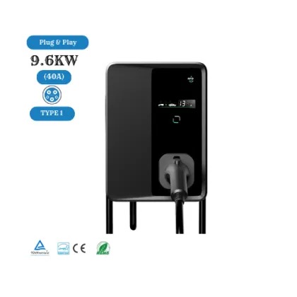 48A EV Wallbox Type 1 - 9.6KW 1 Phase Electric Car Charging Station