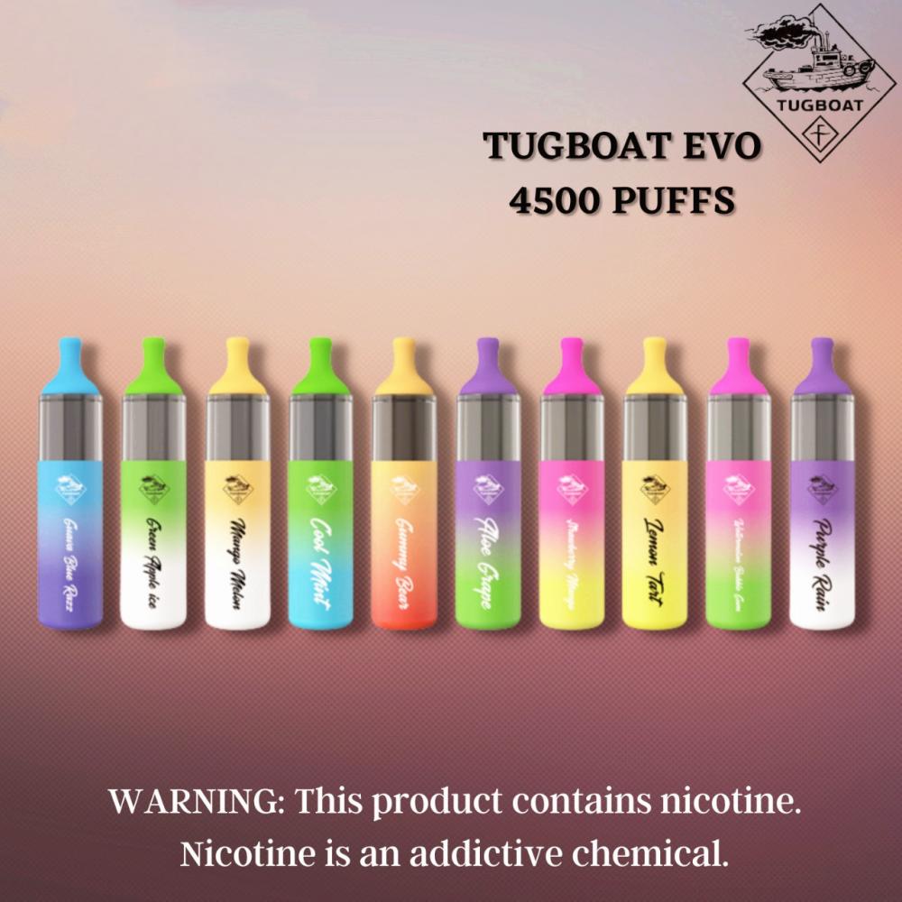 Best Tugboat Evo Disposable Vape 4500