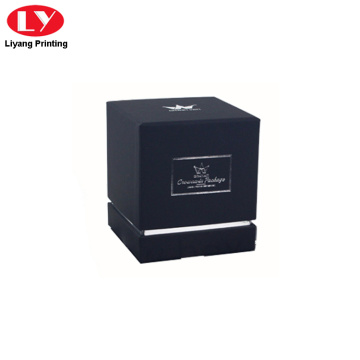 Luxury custom logo candle packaging gift box