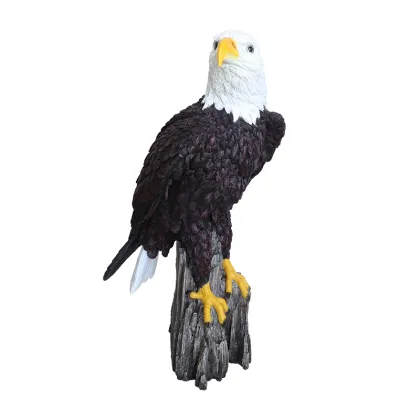 Wholesale Life Size Resin American Eagle Statues for Garden Decoration
