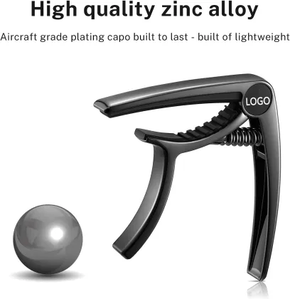 Factory Direct Guitar Accessories Bundle: Clamp Clip, Ukulele, Bass, Bassoon, 4 Guitar Picks & Capo - SC-3