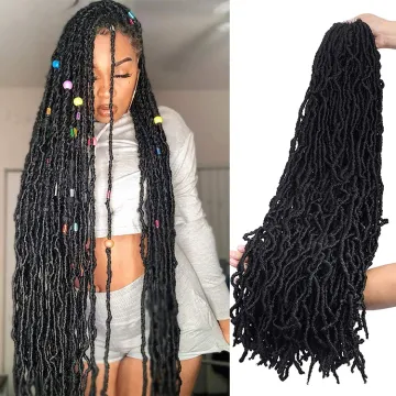 soft locs 36 inch nu faux locs crochet braids Soft Faux Locs Hair Style Dreadlocks afro Braiding Hair