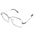 Mens And Womens Silver Glass Frames