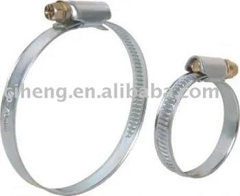 German type hose clamp / hose clip