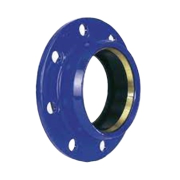 EN 14525 Ductile cast iron quick flange adaptor for PE pipe fitting