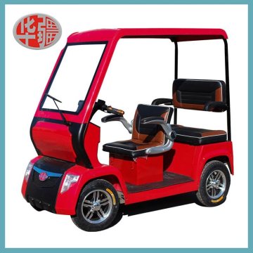Electric four-wheel sightseeing car