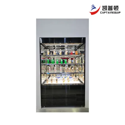 Open Chiller Air Curtain Display Cabinet