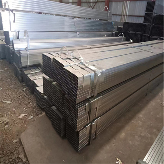 S235JR أنبوب مربع الفولاذ المجلفن S235JR