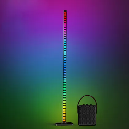 RGB Color Music Rhythm Dimmable LED Floor Lamp