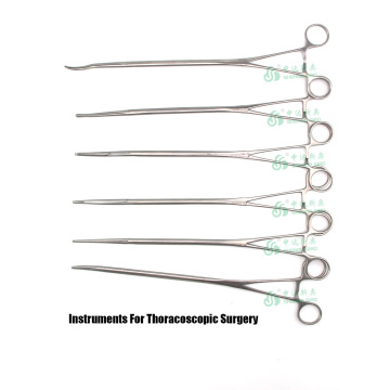 Vats Curbe Ciseaux Instruments thoracoscopiques droits