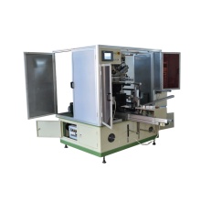 Automatically bottle cosmetic jars screen printing machine