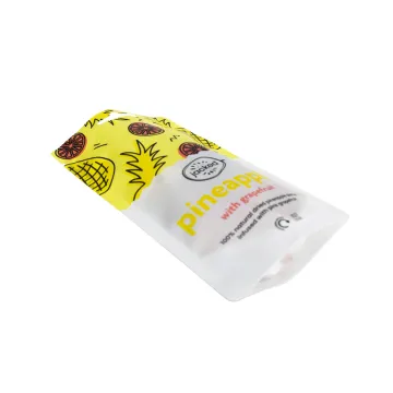 Excellent Rough Matte Recycled Stand Up Pouch Fruit Bags