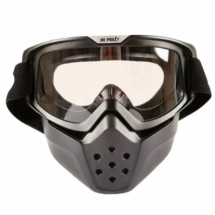 Nueva Protección Facial Unisex Antiimpacto UV400 - Motocross Sunglasses para Casco y Mascarilla